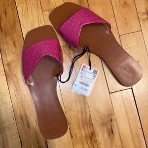 Zara flat sandals